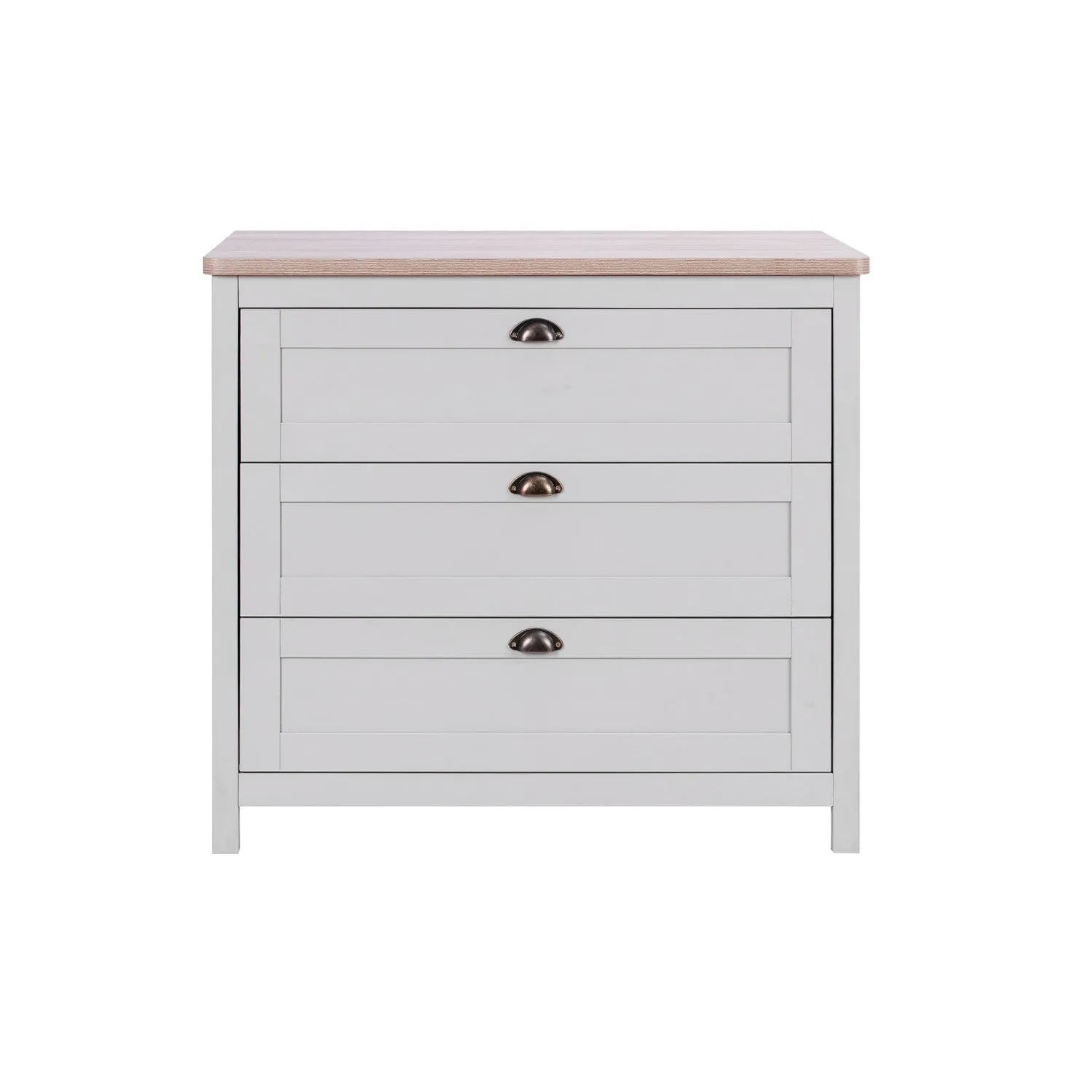 Tutti Bambini Verona komoda s přebalovákem Oak Dove Grey