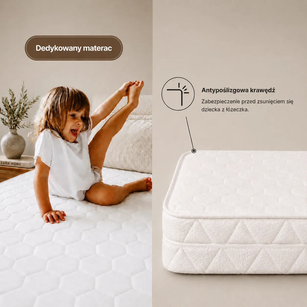 Woodies Monty Bed 160×80 dětská postel Montessori