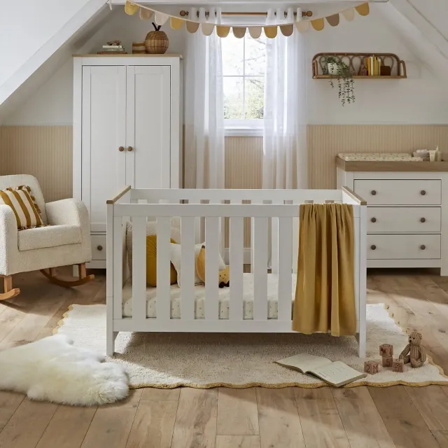 Cuddleco Luna rostoucí postýlka 140 × 70