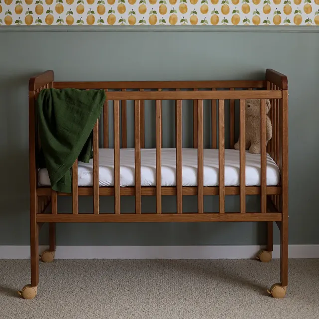 Woodies Side Crib 90×40 mini postýlka vintage