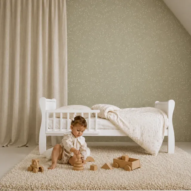 Woodies Noble Toddler Bed 140×70 dětská postýlka bílá