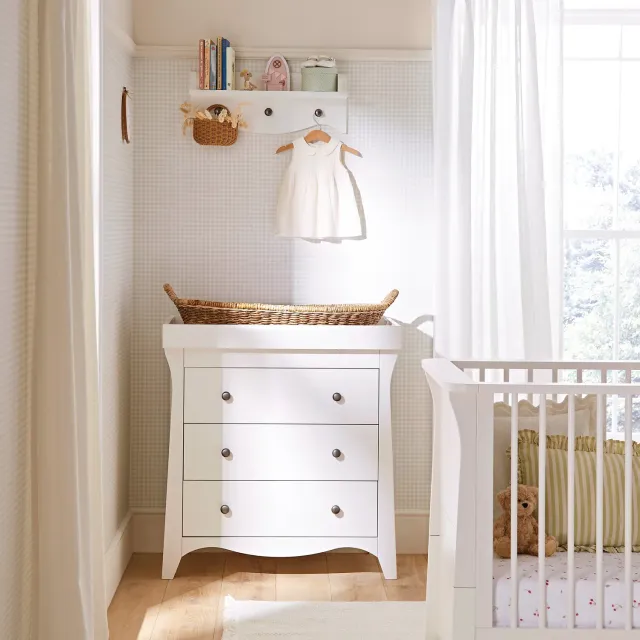 Cuddleco Clara 3 Drawer Dresser Changer komoda