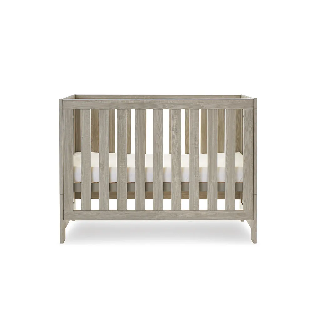 Obaby Nika Mini 2 Piece Room Set pokojová sada šedá s úložným šuplíkem