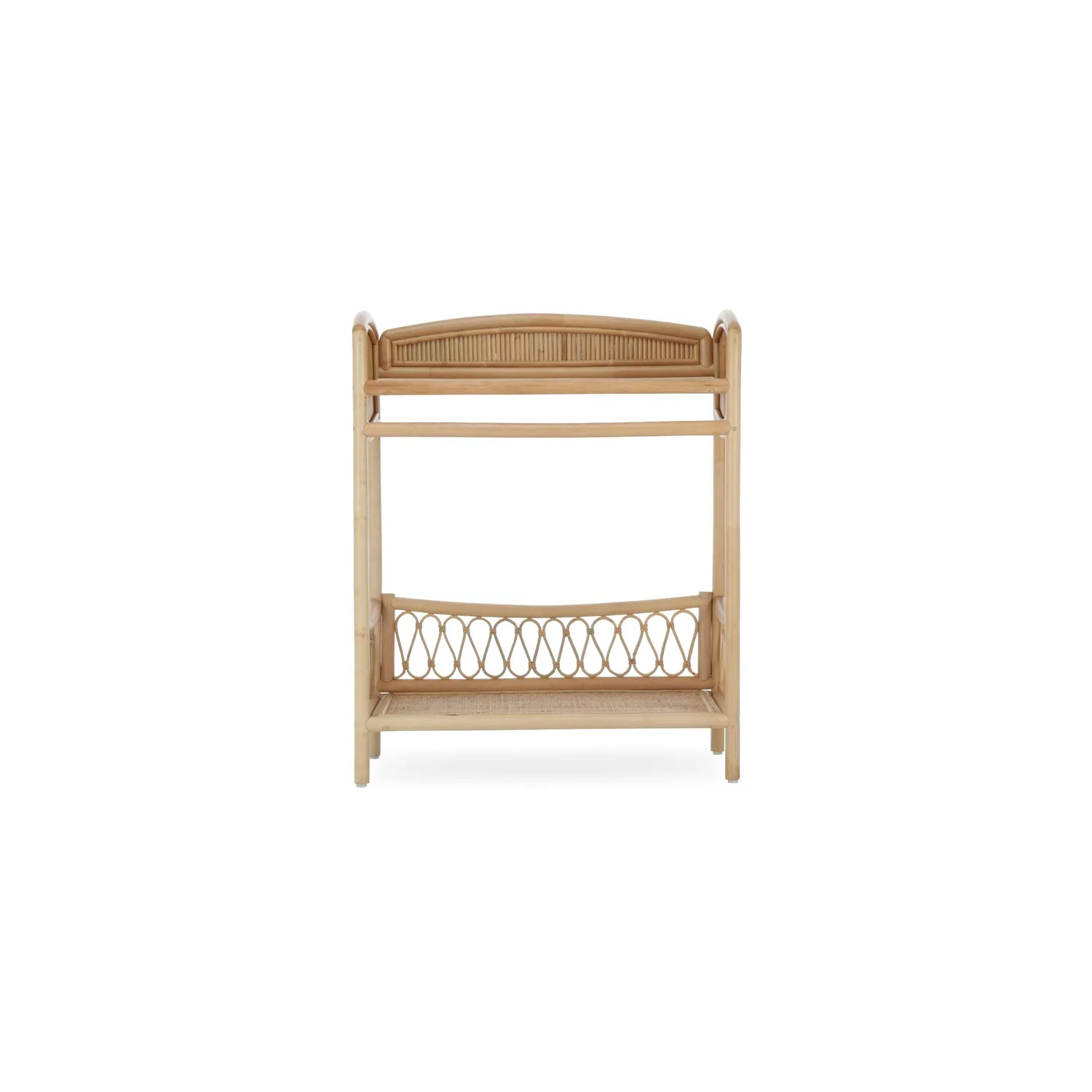 Cuddleco Aria Wave přebalovací pult ratan 50×77×92