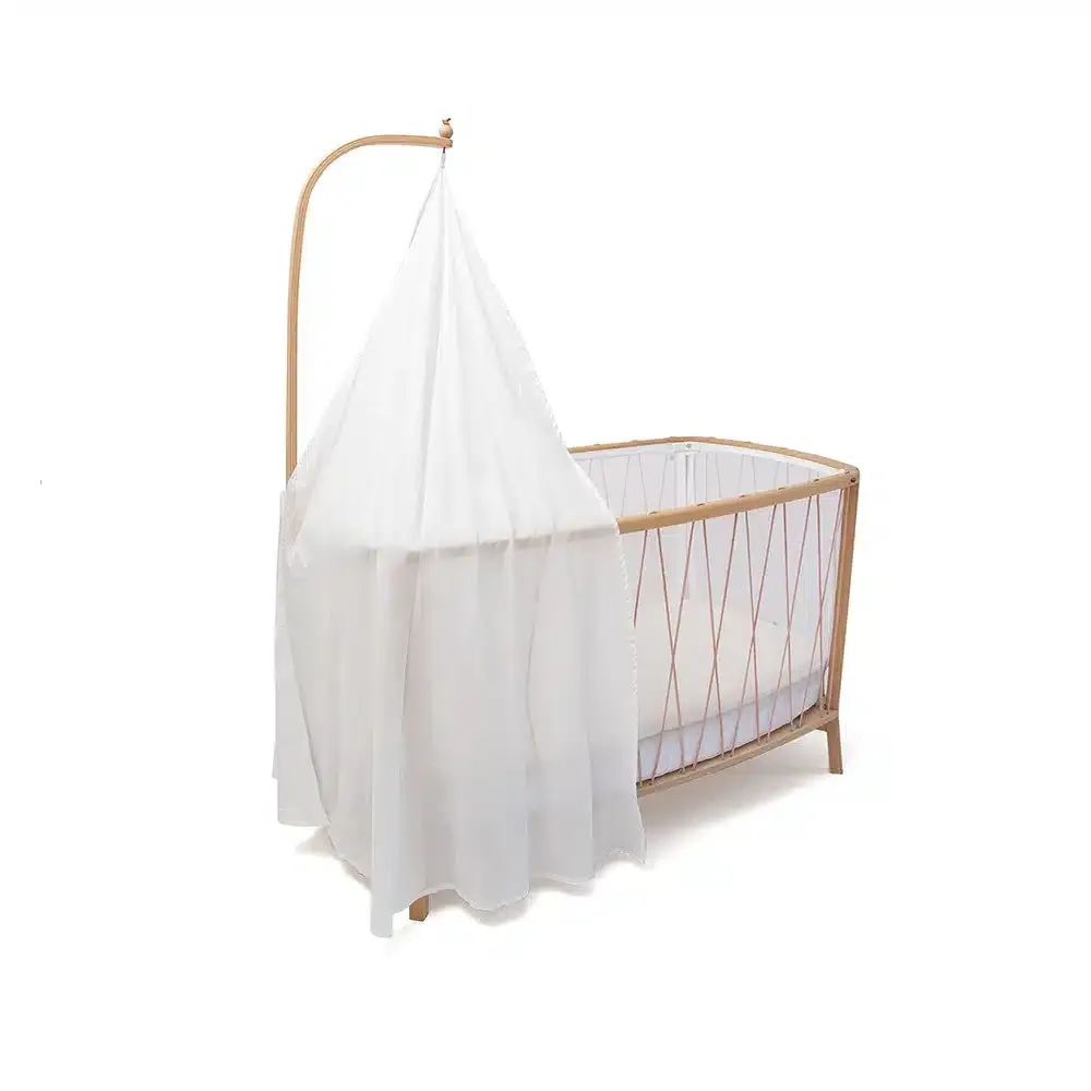 Charlie Crane KIMI White Veil baldachýn bílý biobavlna
