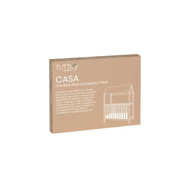Tutti Bambini Casa Cot Bed Roof stříška