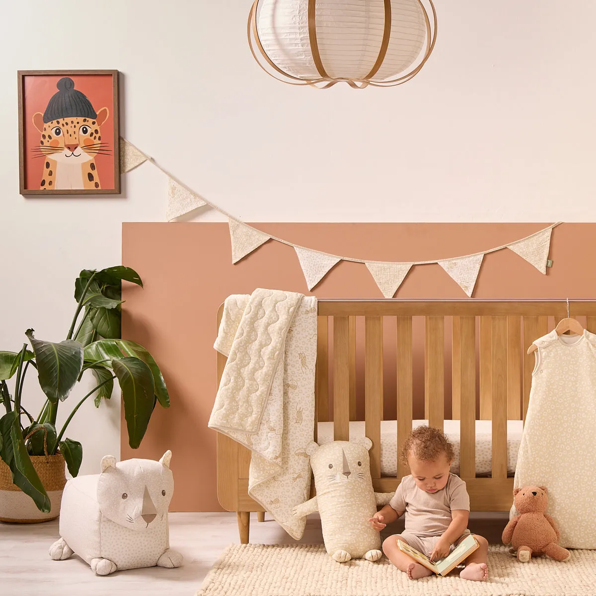 Tutti Bambini Soft Leopard mazlicí polštářek