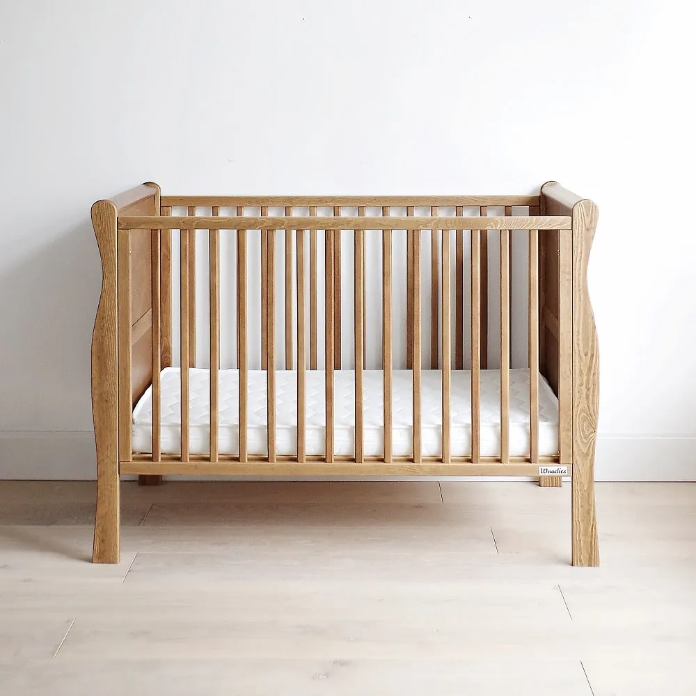 Woodies Noble Cot 120×60 vintage plochý bok pro postýlku