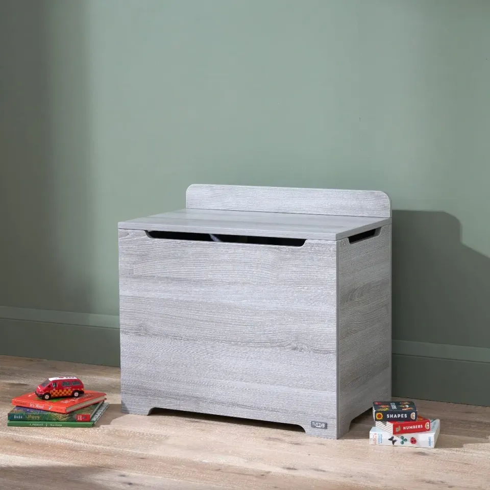 Tutti Bambini Modena truhla na hračky Grey Ash