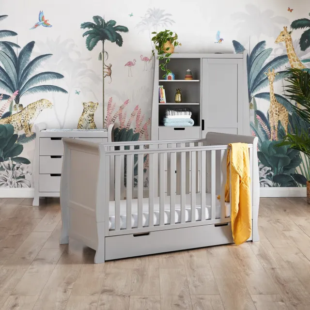 Obaby Stamford Classic Sleigh 3 Piece Room Set nábytková sestava