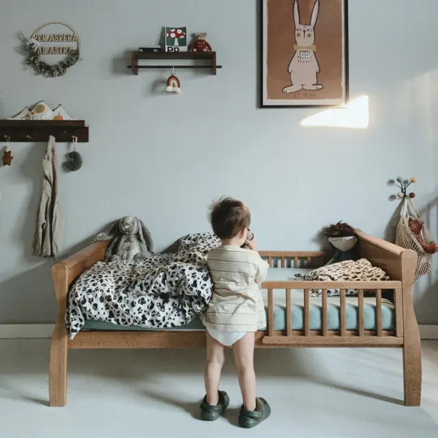 Woodies Noble Toddler Bed 140×70 dětská postel vintage