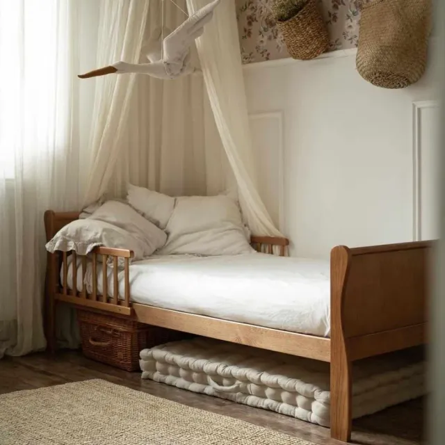 Woodies Noble Junior Bed 160×80 dětská postel vintage masiv
