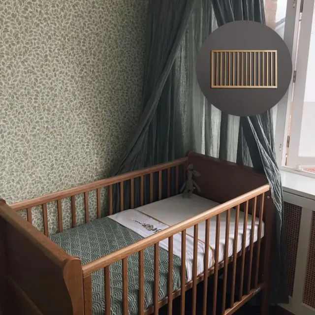 Woodies Noble Cot 120×60 vintage plochý bok pro postýlku