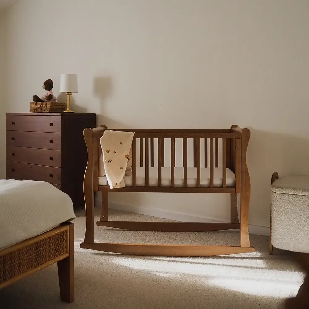 Woodies Noble Crib vintage lyžiny ke kolébce