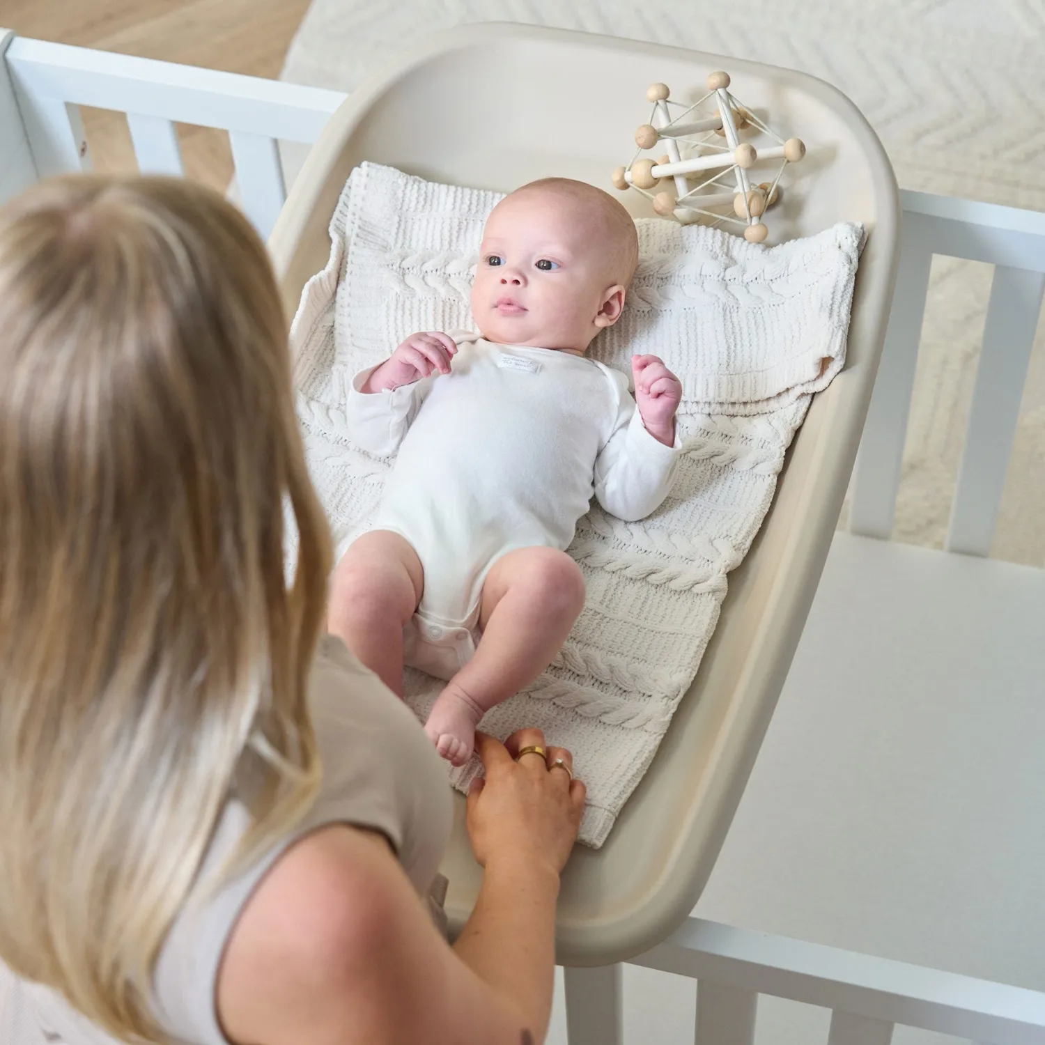 Tutti Bambini Cushi Baby Changing Mat přebalovací podložka Cashmere