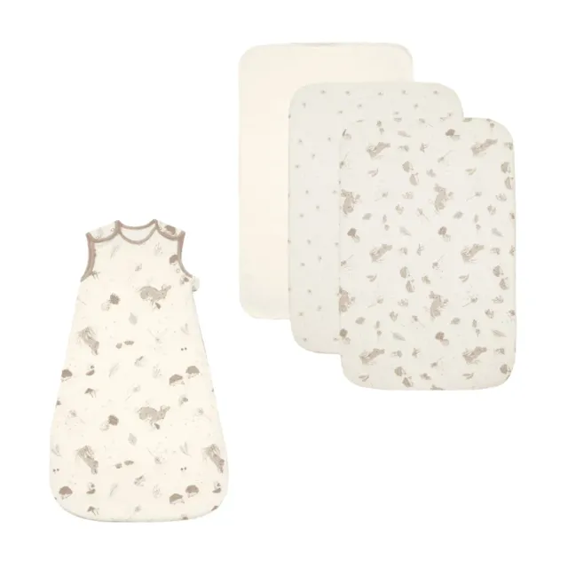 Tutti Bambini Cocoon Bedside Crib Bundle sada do postýlky