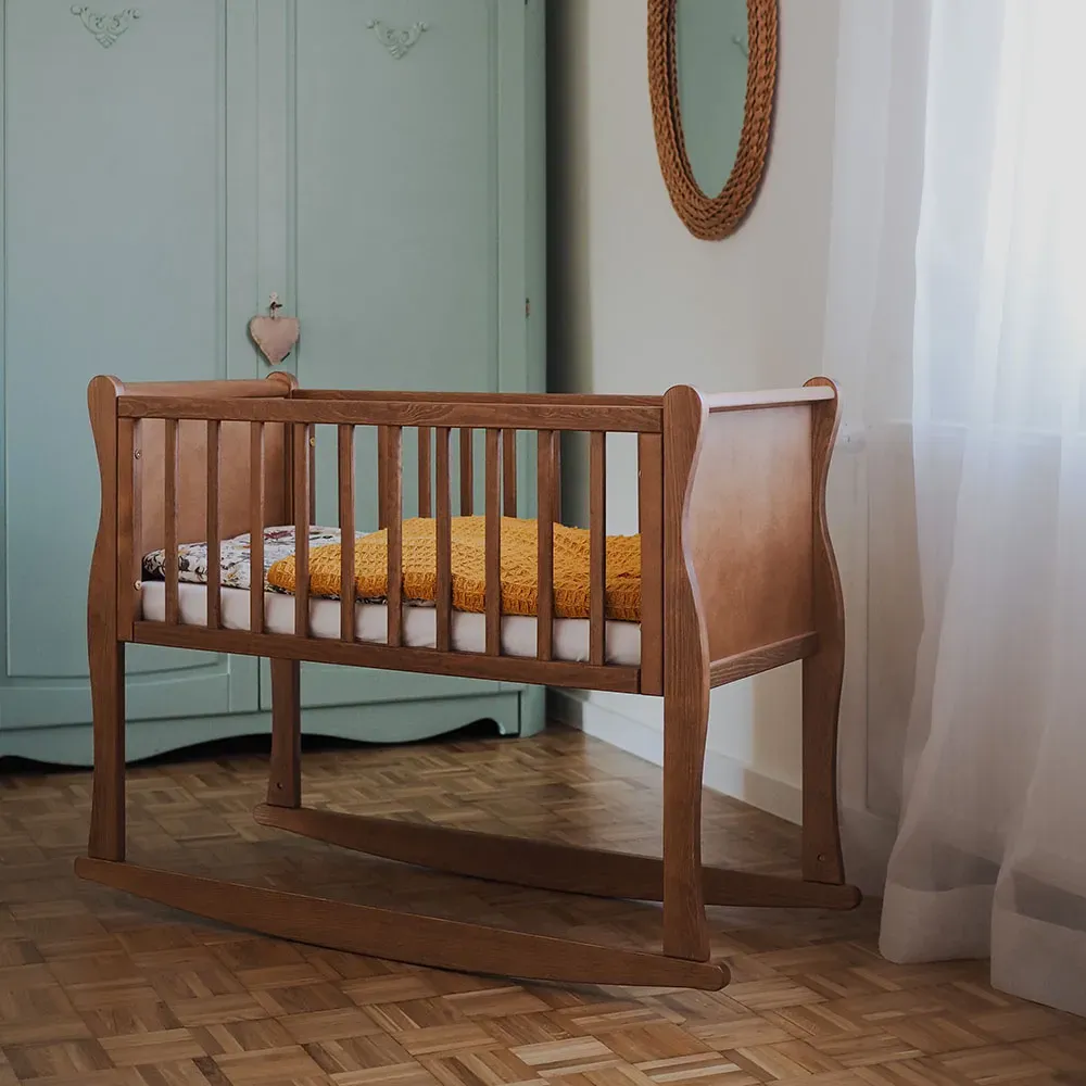 Woodies Noble Crib vintage lyžiny ke kolébce
