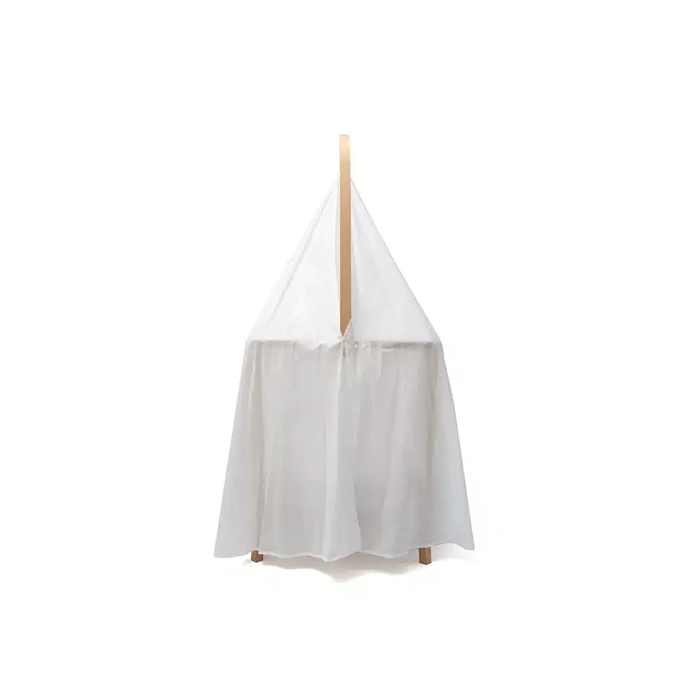 Charlie Crane KIMI White Veil baldachýn bílý biobavlna