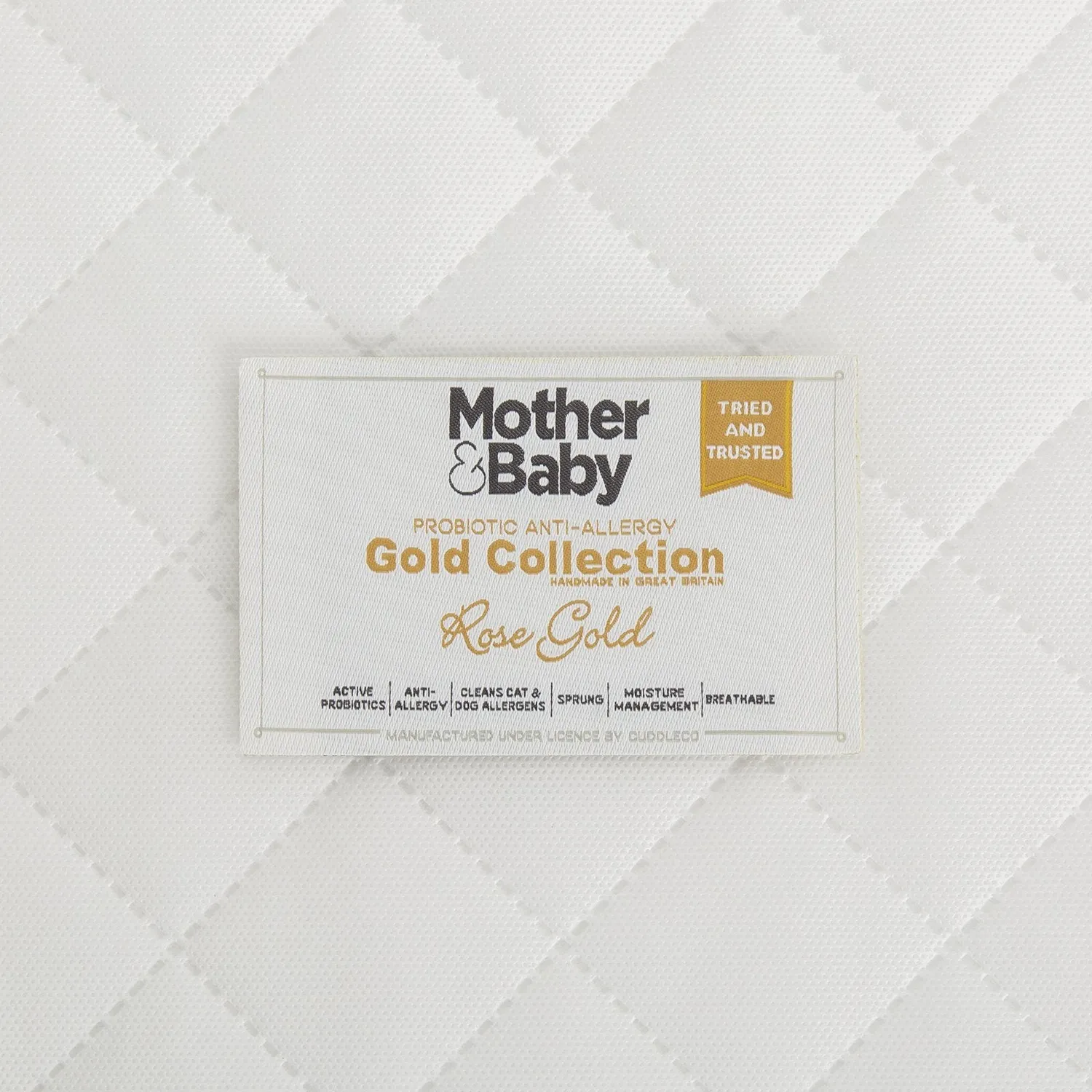 Mother&Baby Rose Gold matrace 120x60 pružinová