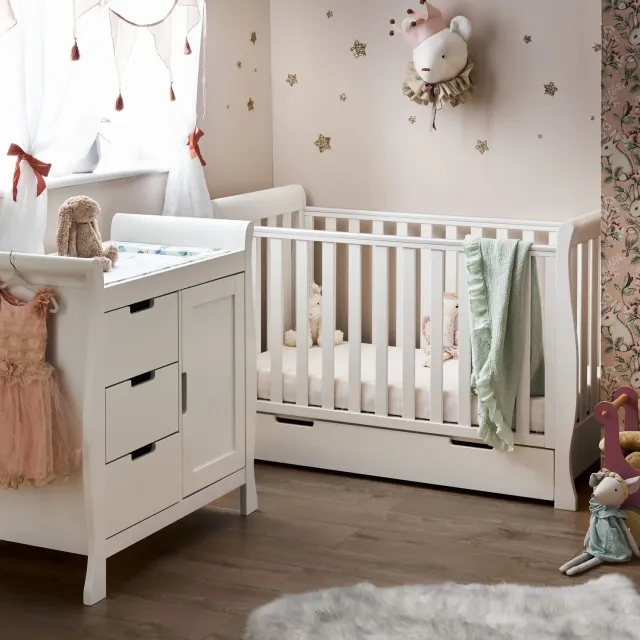 Obaby Stamford Mini Sleigh 2 Piece Room Set dětský pokoj
