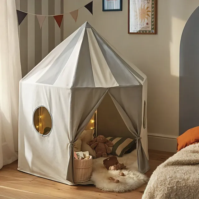 Cuddleco Pavilion hrací stan bavlněný
