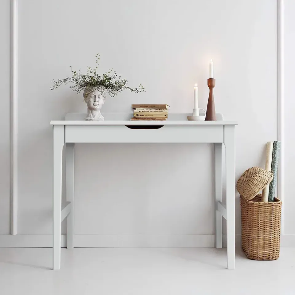 Woodies Stardust Desk psací stůl se zásuvkou bílý