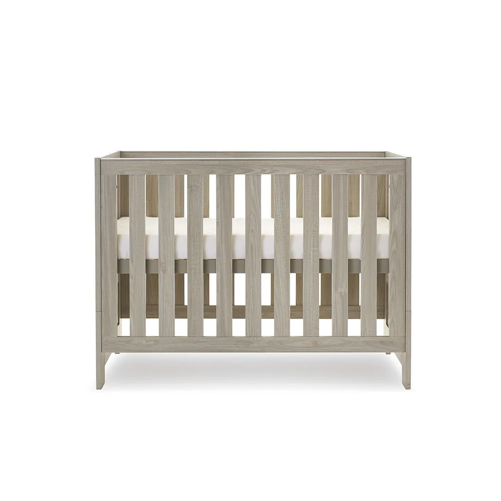Obaby Nika Mini 2 Piece Room Set pokojová sada šedá s úložným šuplíkem