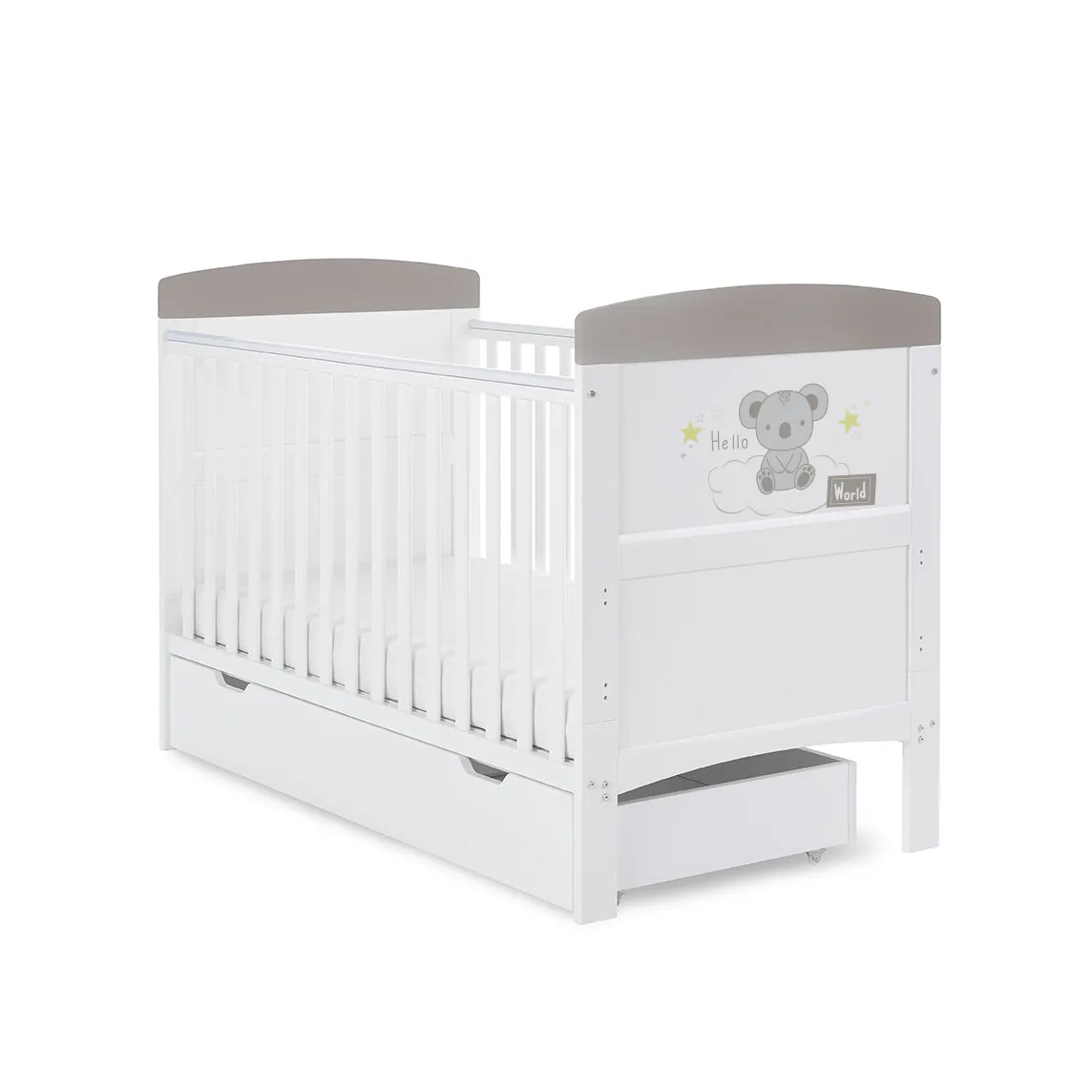 Obaby Grace Inspire Cot Bed & Underdrawer postýlka