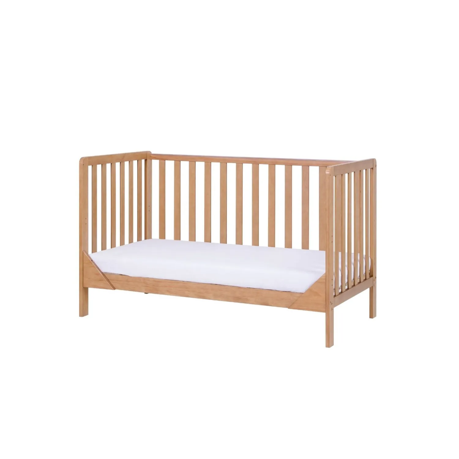Tutti Bambini Malmo postýlka s přebalovákem Honey Oak
