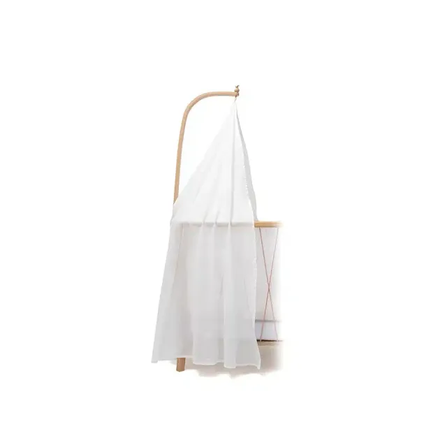 Charlie Crane KIMI White Veil baldachýn bílý biobavlna