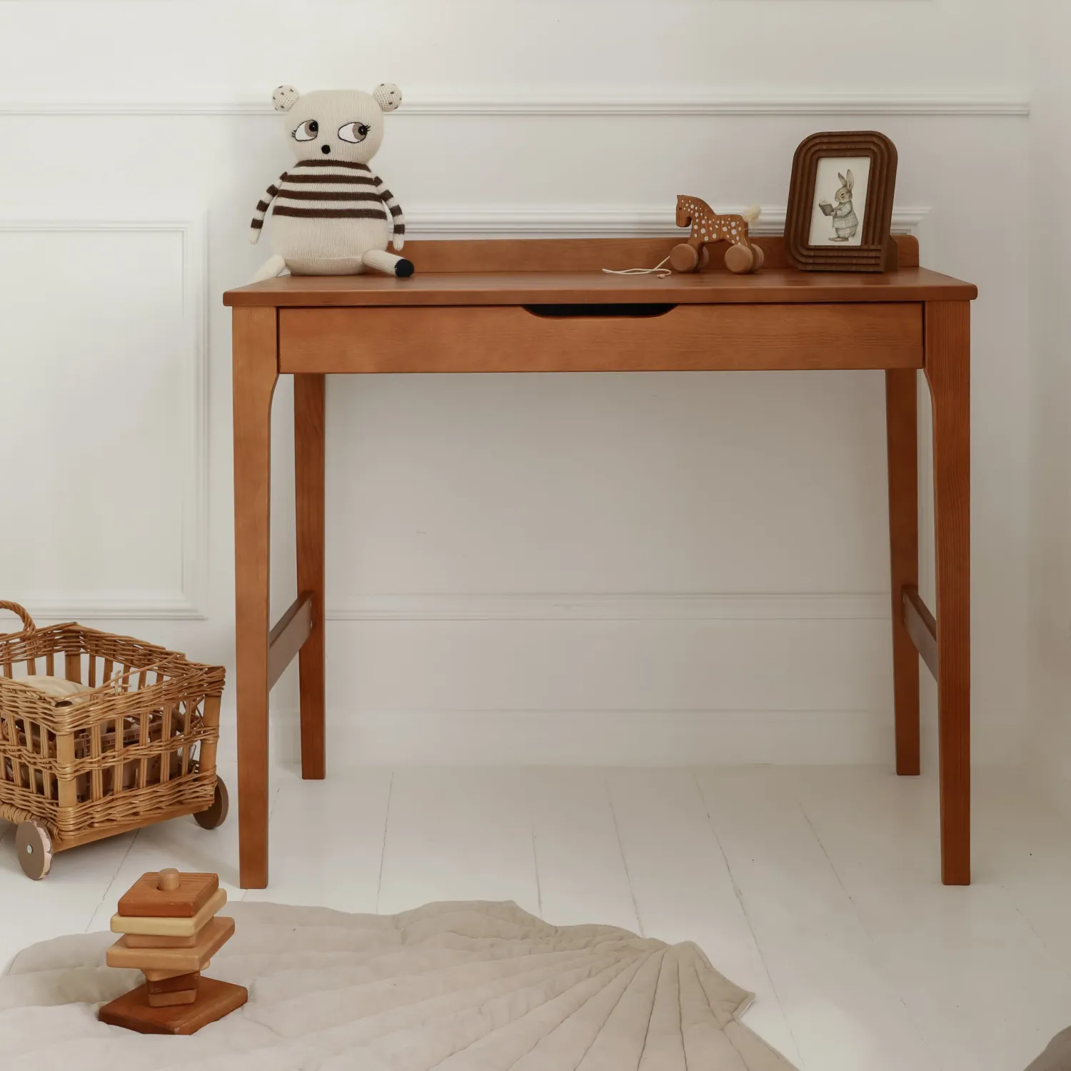 Woodies Stardust Desk vintage psací stůl se šuplíkem