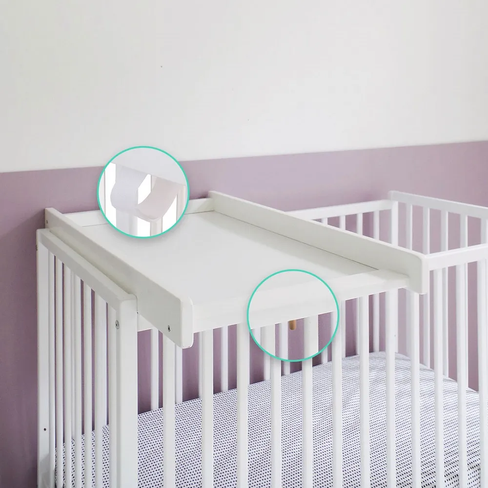 Woodies Cot Top Changer přebalovák na postýlku s pásy
