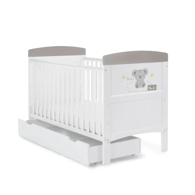Obaby Grace Inspire Cot Bed & Underdrawer postýlka