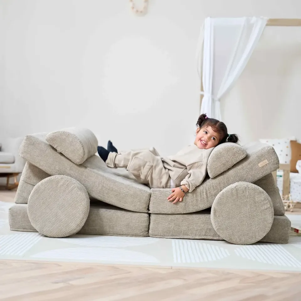 Tutti Bambini Playrama Montessori Kids Play Sofa pohovka Mushroom