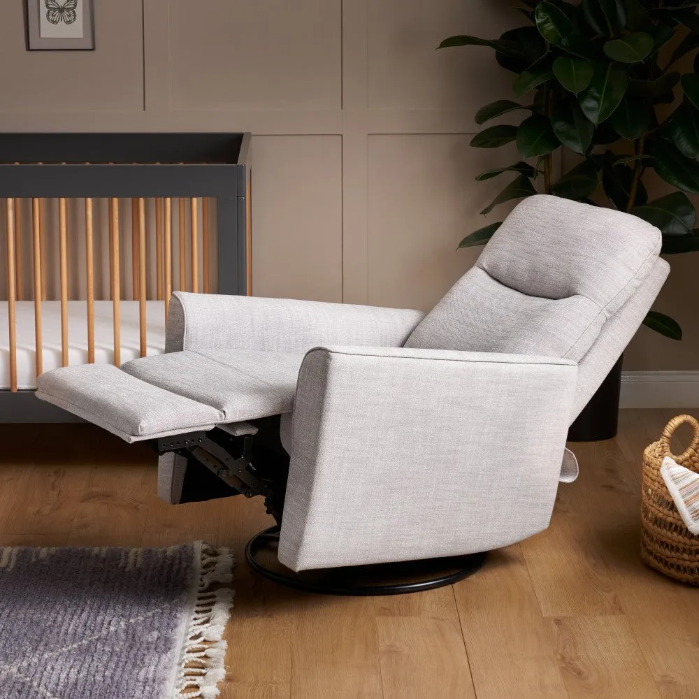 Obaby Savannah Swivel Glider polohovací křeslo Pebble