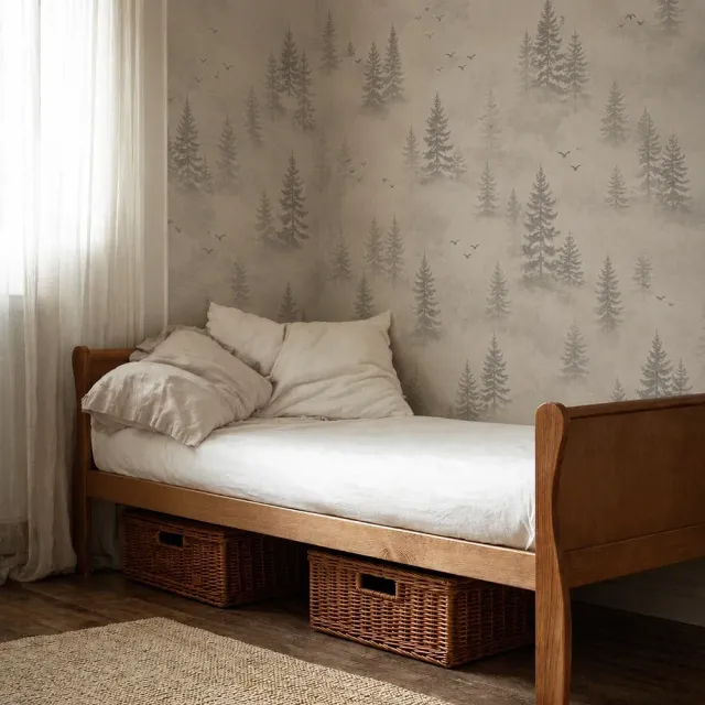 Woodies Noble Adult Bed 200×90 postel vintage