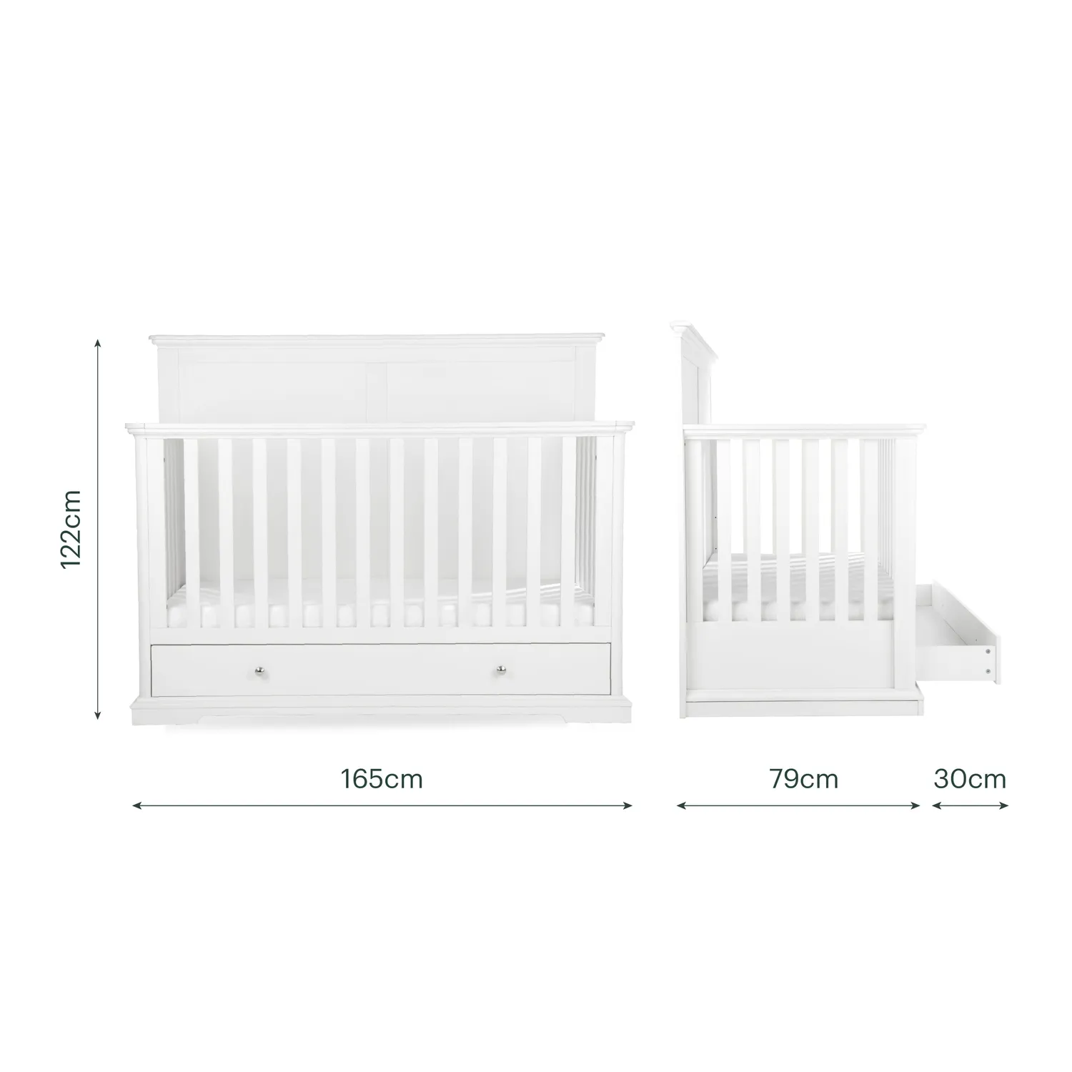 Cuddleco Beaumont Grand sestava 2dílná bílá