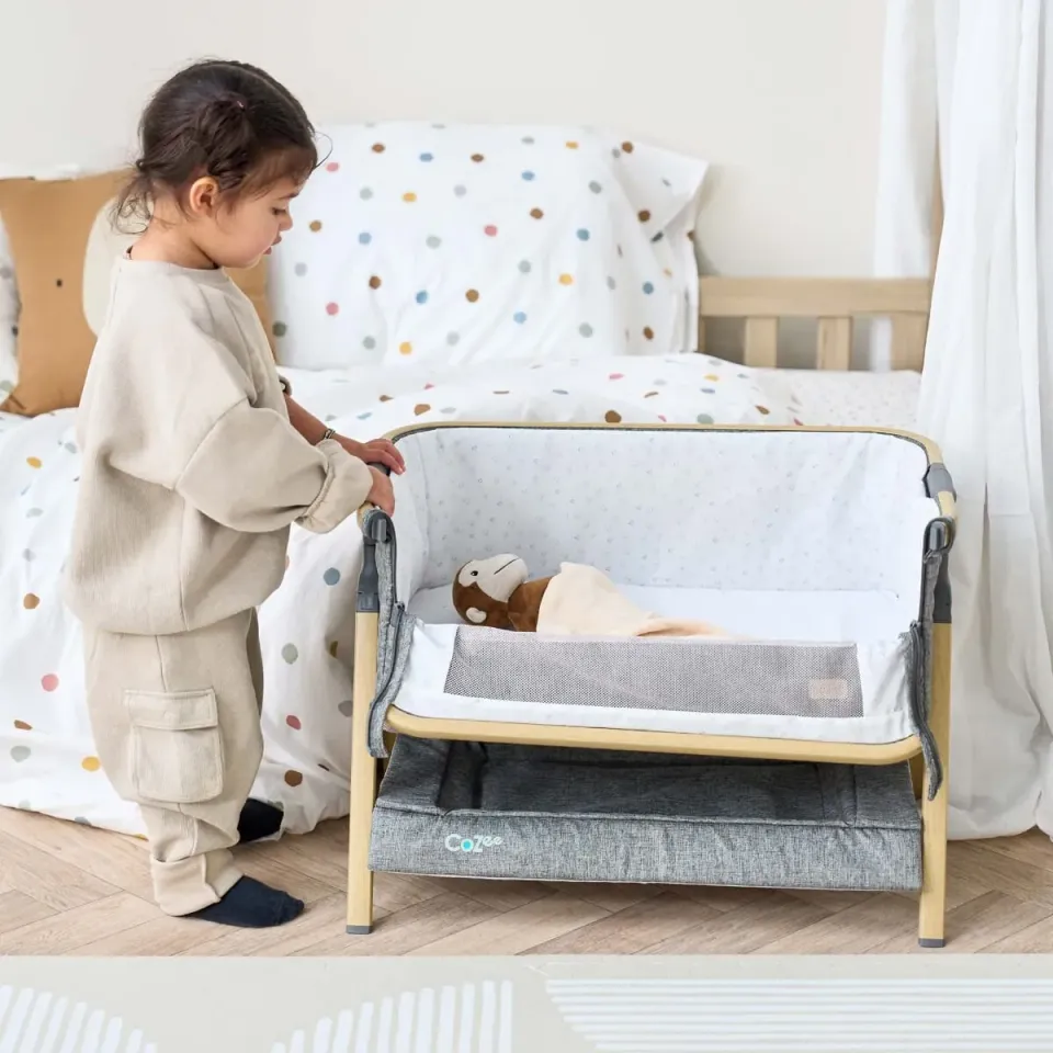 Tutti Bambini CoZee Mini Me postýlka pro panenky Oak