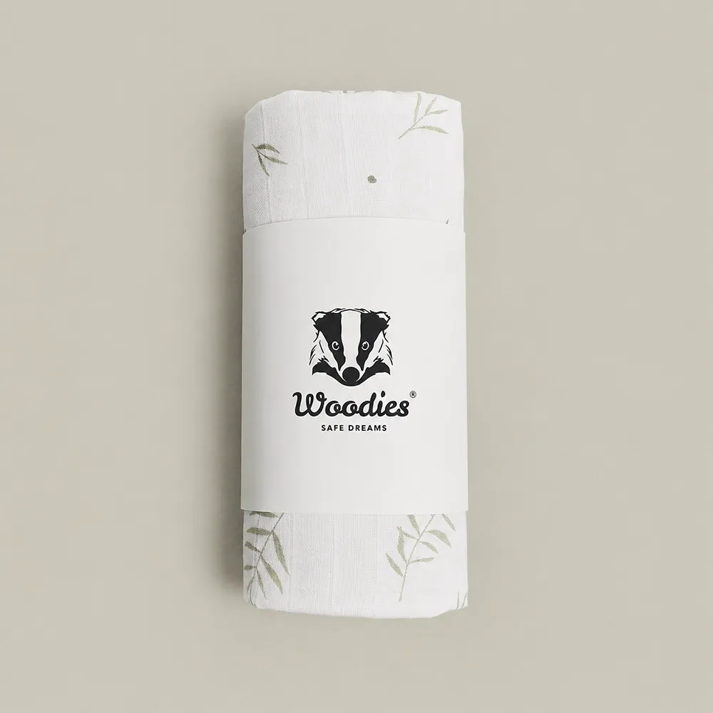 Woodies zavinovačka mušelínová 100×100 bavlna