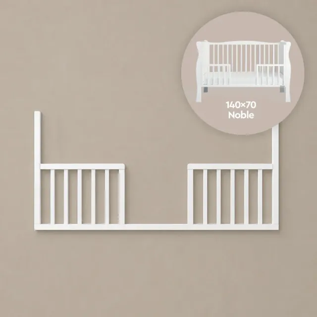 Woodies Noble Cot Bed 140×70 otevřený bok DayBed